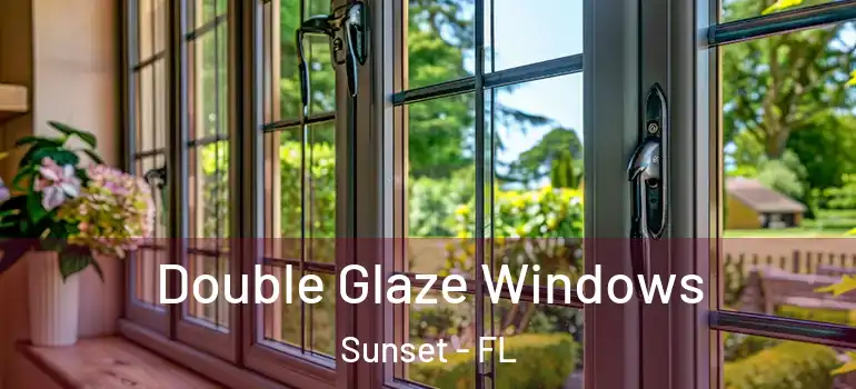  Double Glaze Windows Sunset - FL