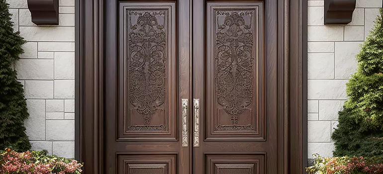 Double Front Doors in Sunset, FL