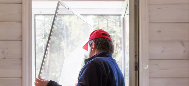 Expandable Window Screen Installation in Sunset, FL
