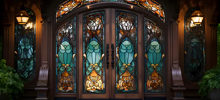 Wrought Iron Storm Door in Sunset, FL