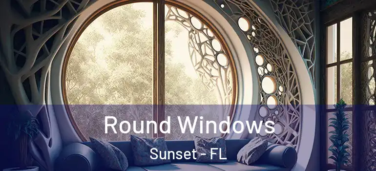  Round Windows Sunset - FL