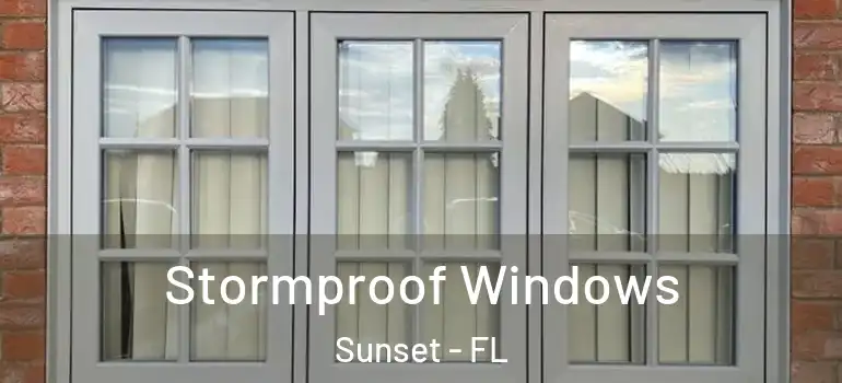  Stormproof Windows Sunset - FL