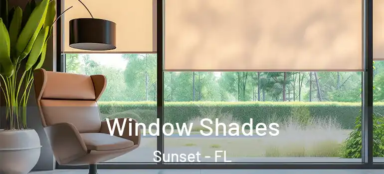  Window Shades Sunset - FL